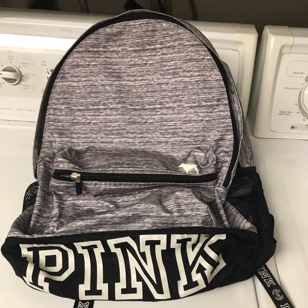 Pink Victoria’s Secret backpack